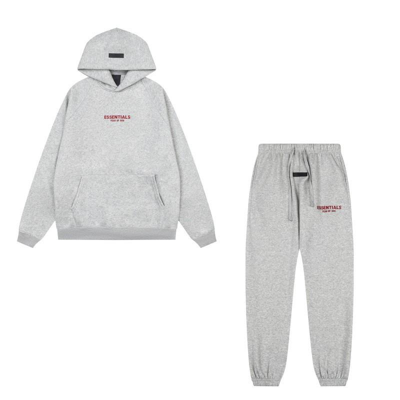 Unisex Hooded Fleece-Lined Cotton Sweatshirt Jogger
