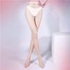 Oil Shiny Smooth Pantyhose High Waist Sheer Glossy Tights Ultra-thin Open Crotch Sexy Lingerie Women Club Style Stockings
