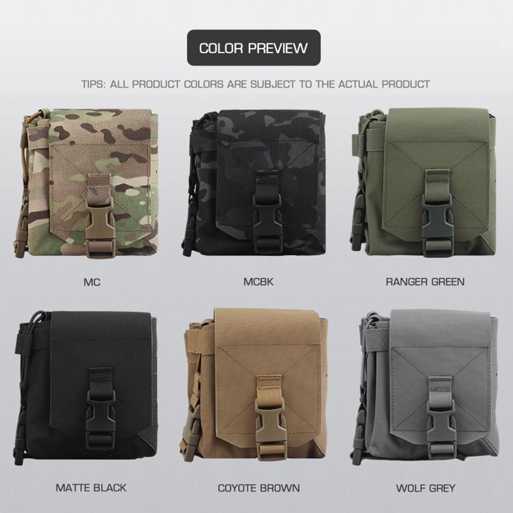 Airsoft Funkgerätetasche Schnellverschluss Utility EDC Tasche Airsoft Weste Plate Carrier Tasche Utility Werkzeugaufbewahrung für Einsatzgürtel Weste