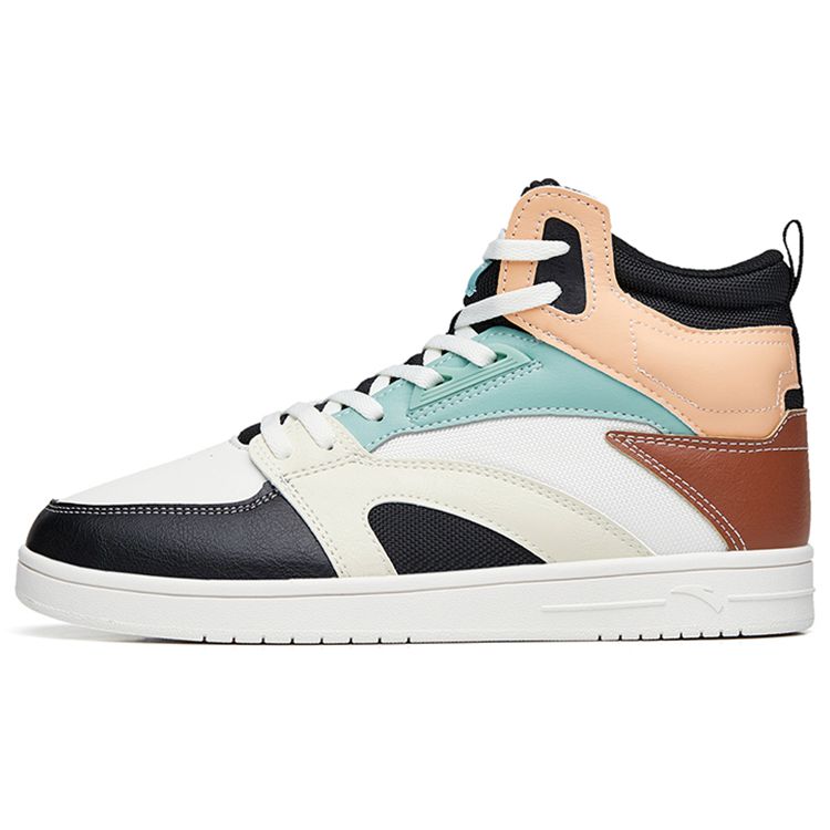 Anta High Top Sneakers Womens White Black 122238067-2