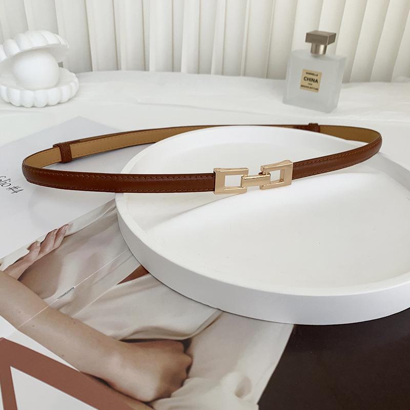 Chic Adjustable Women's Belt: Punch-Free, High-End Design, Versatile Fashion Statement.