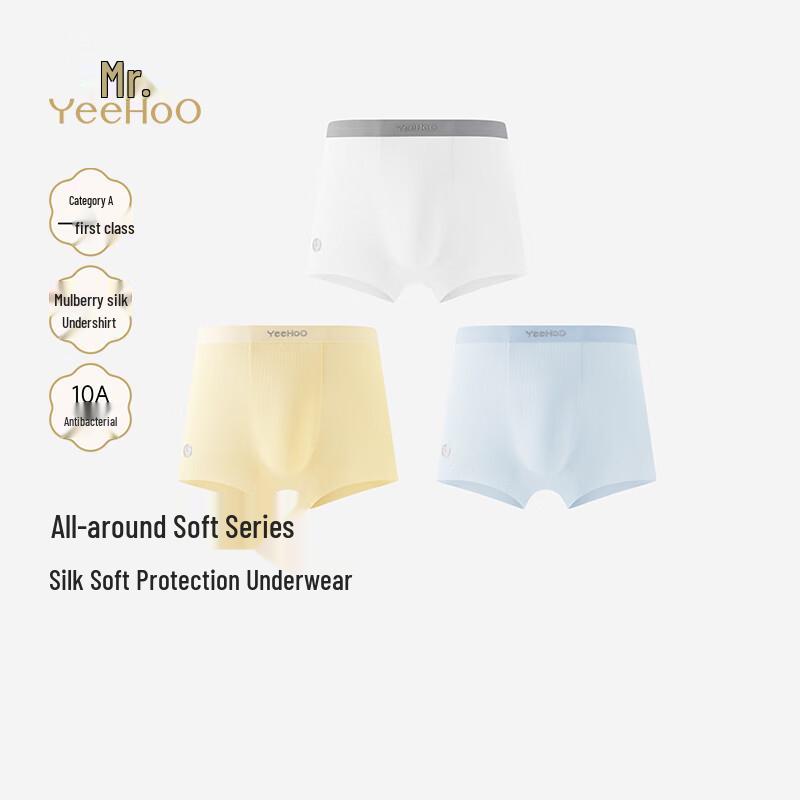 YEEHOO Children's & Teen's Breathable Underwear 3-Pack