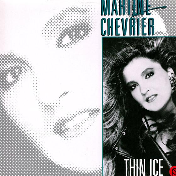 

12inch Record MARTINE CHEVRIER Thin Ice STR123034 Les Disques Sta 1988 Canada Dance Electronica Used