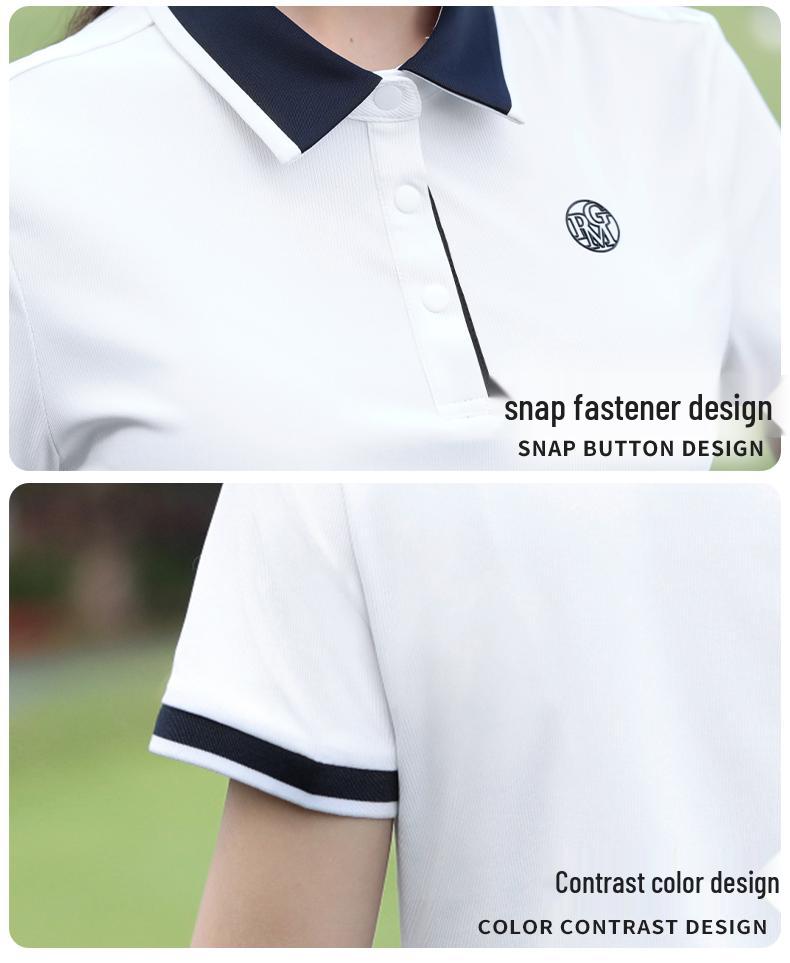 Women's Spring/Summer 2026 Golf Short-Sleeve Polo T-Shirt