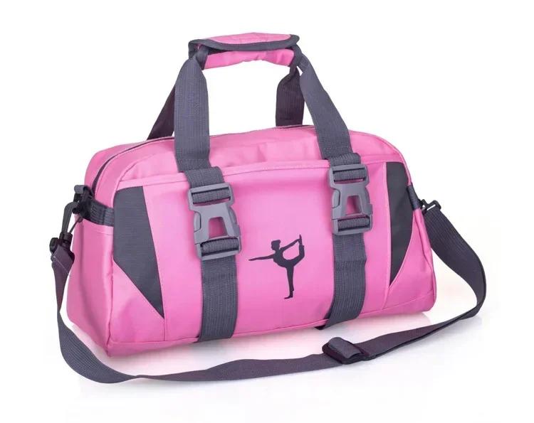 Yoga Fitness Bag Waterproof Nylon Training Shoulder Crossbody Sport Bags For Women fitness Travel Duffel Clothes Gym bags bolsos