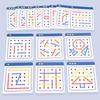 Wooden Montessori Teaching Aid Geometry Rope Threading Games Children'S Early Education Thinking Training Board Educational Toys