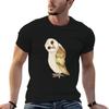 Barn Owl Tshirt Soft Antishrink Cotton Tee