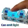 Relaxing 3/4/9 Keys Finger Keyboard Keycap Stress Relief Fidget Keychain Pass The Time Gadget Decompression Adult