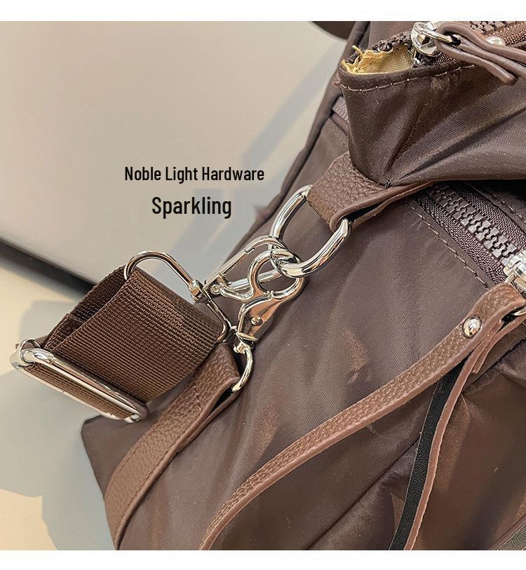 Damen Große Tragetasche aus Oxford-Gewebe - Vielseitige Umhängetasche für Herbst-/Winterreisen 2025