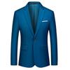 2025 Spring/Autumn Men's Solid Color Single-Button Business Casual Suit Jacket