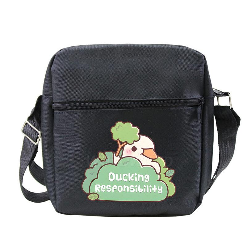 Cute printed shoulder bag casual multi-functional oblique span bag small bag student stationery bag