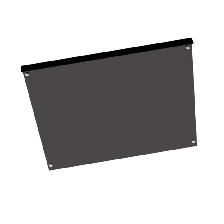 

Extra Thick Acrylic Kitchen Board For Safe Hygienic Food Handling And work area Cover 250x200