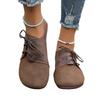 Retro Plus Size Women's Flats Outdoor Light Casual Shoes Versatile Comfortable Ladies Shoes Anti Slip Low Cut Lazy Flat Zapatos