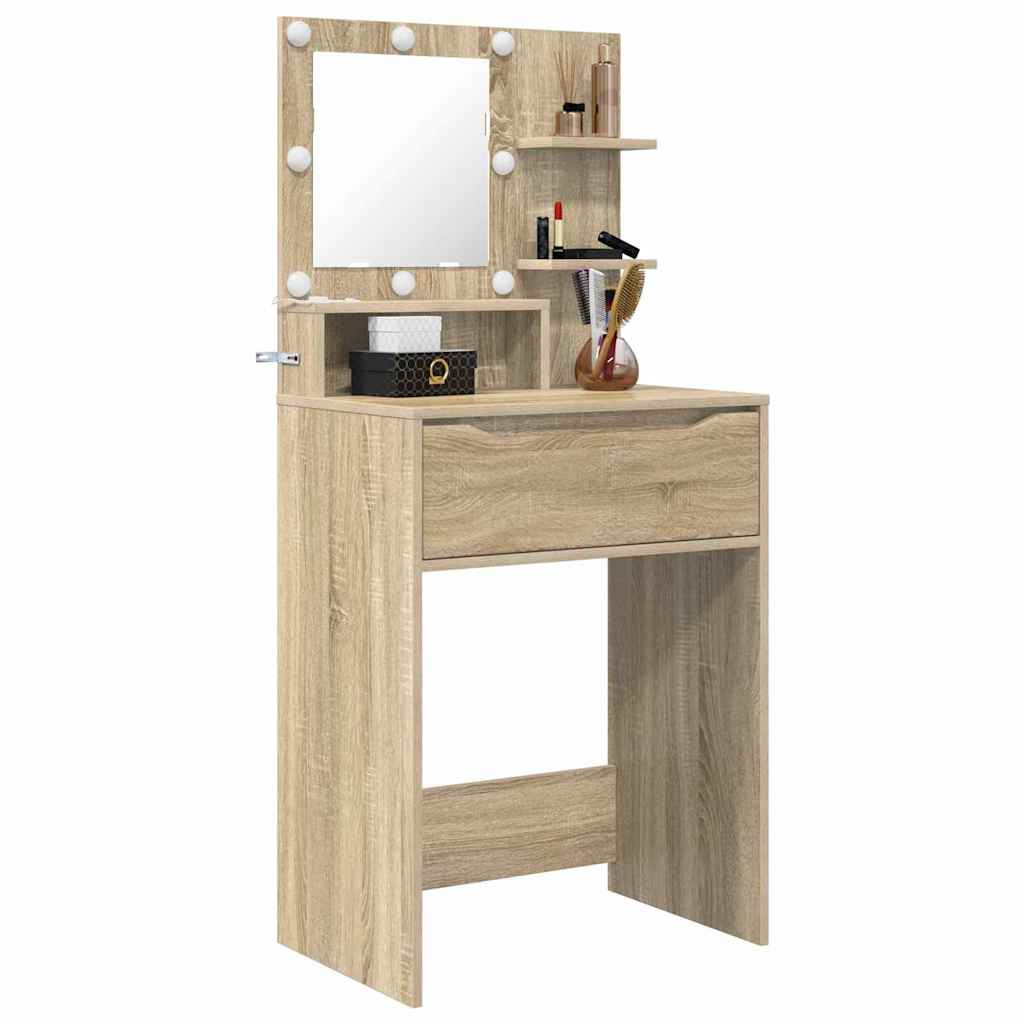 Bedroom Vanity Tables Sonoma Oak 80 X 39.6 X 135 Cm
