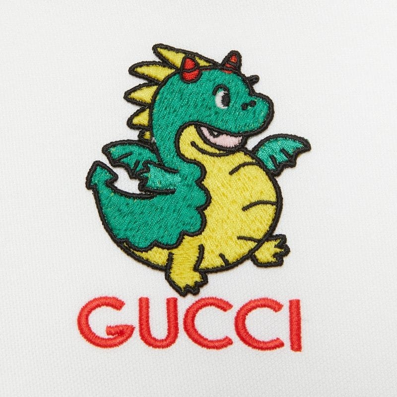Gucci SS24 Short Sleeved Dress Women's White 774213-XJGD8-9799