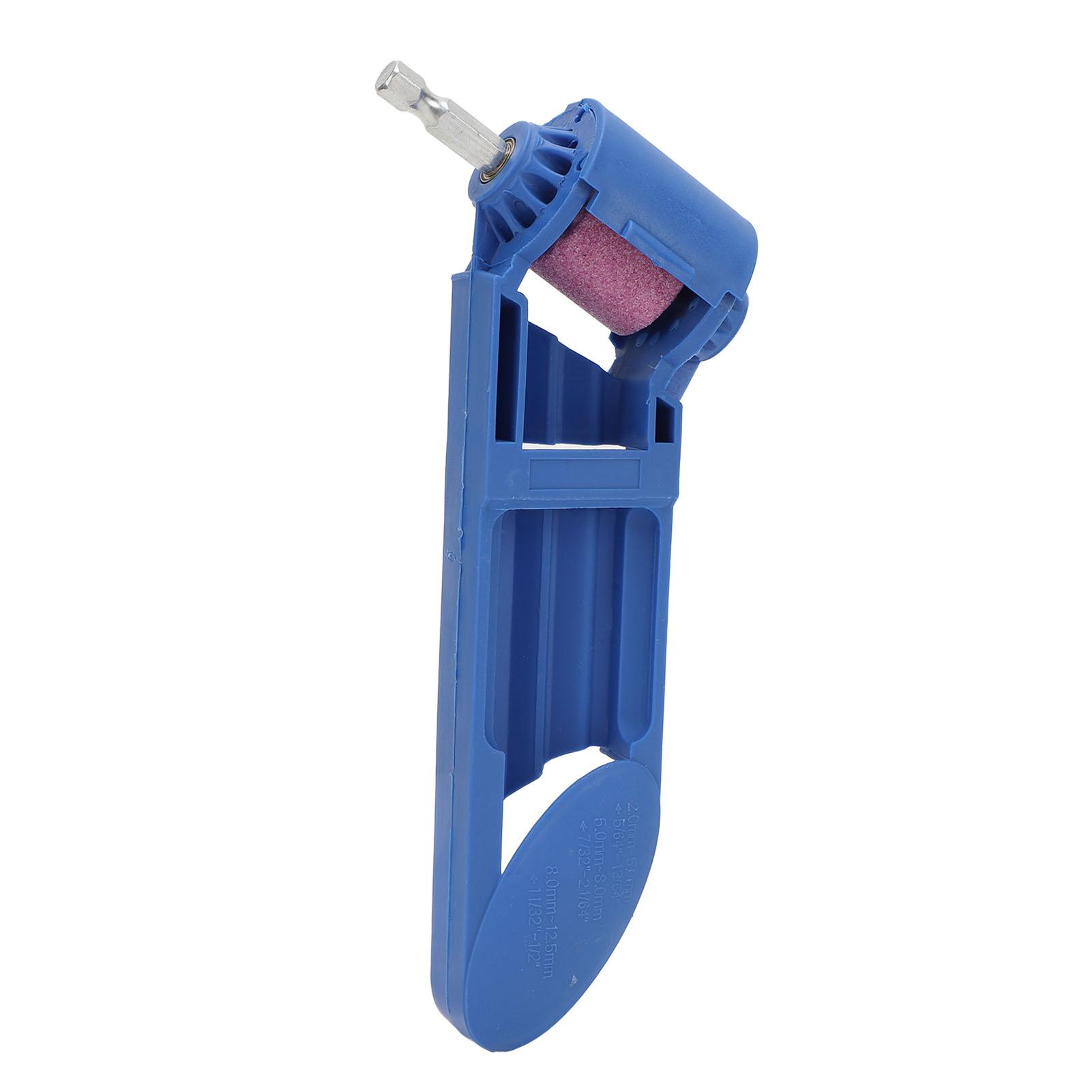 

Заточной станок для сверл, портативный коричневый корундовый круг, заточной инструмент для сверл с прямым хвостовиком из железа