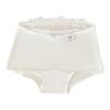 Ladies Summer Sweet Bow Cotton 10A Antibacterial Extended Mid Waist Flat Angle Briefs