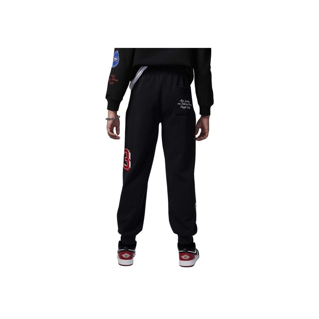 Jordan Pantaloni Sportivi in Maglia Court Of Legends Casual Semplici Coulisse Affusolati Bambino Fondo Nero II0270-010