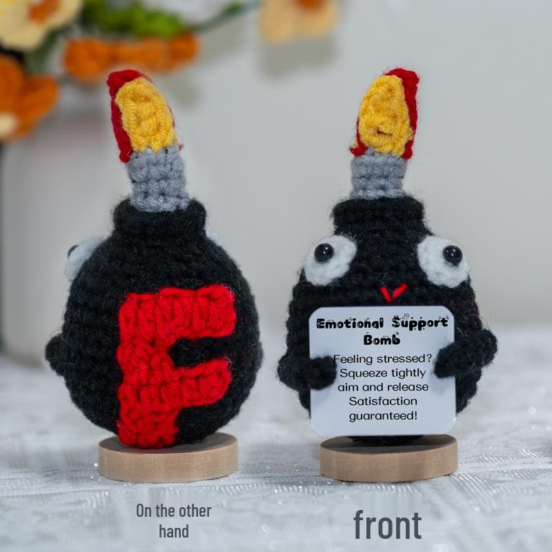 Cute Crochet Frog Toy - Fun Animal Gift