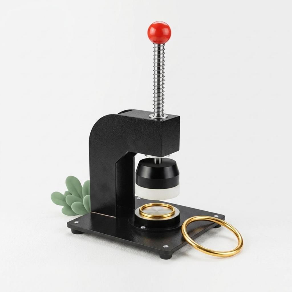 Jewelry Flattening Tool Precision Press Desktop for Workshops