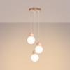 Lampa Wisząca Astro 3 G9 Biały  Wood Lumilo 13.259.91