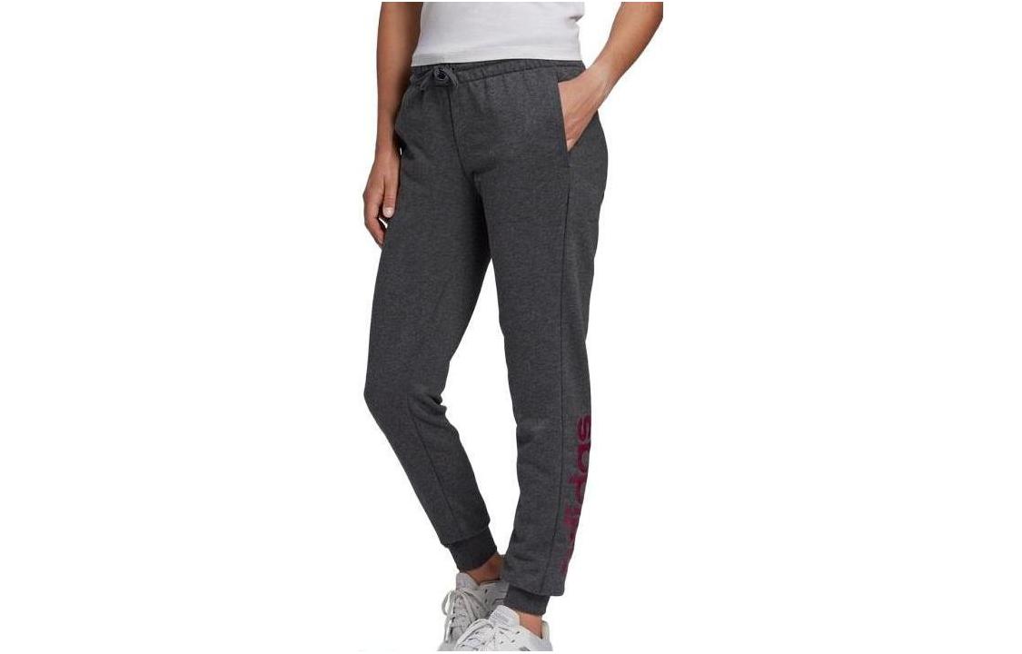 Adidas Casual Pants Women s Dark Heather Gray Moderate Cuffed Pants GD3027 M