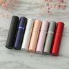 Perfume Bottled Flat 5ml Bottom Filled Frosted Sample Empty Bottle Portable Travel Self Mercury Type