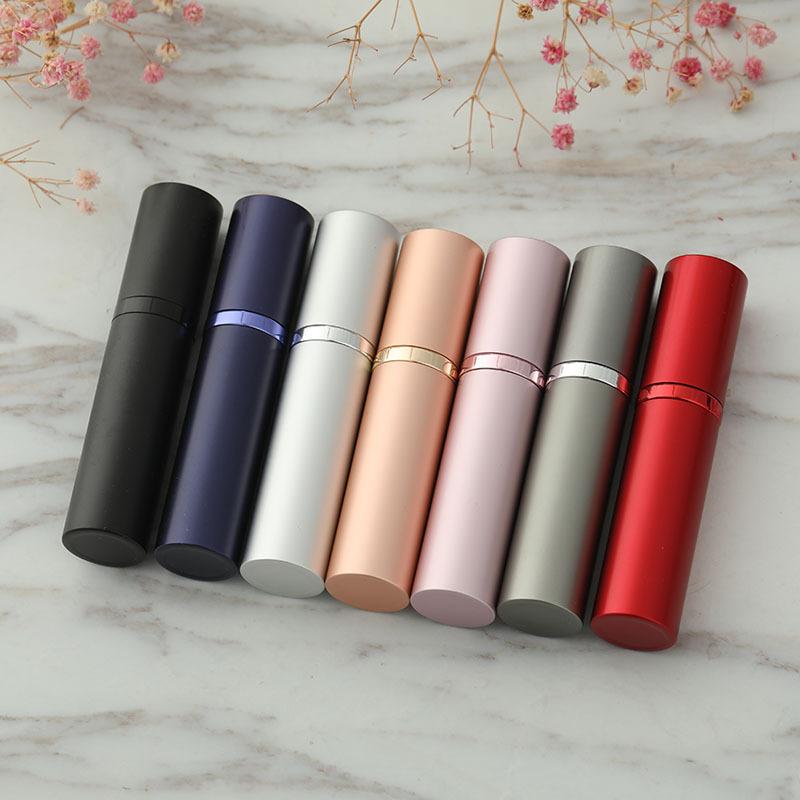 Perfume Bottled Flat 5ml Bottom Filled Frosted Sample Empty Bottle Portable Travel Self Mercury Type