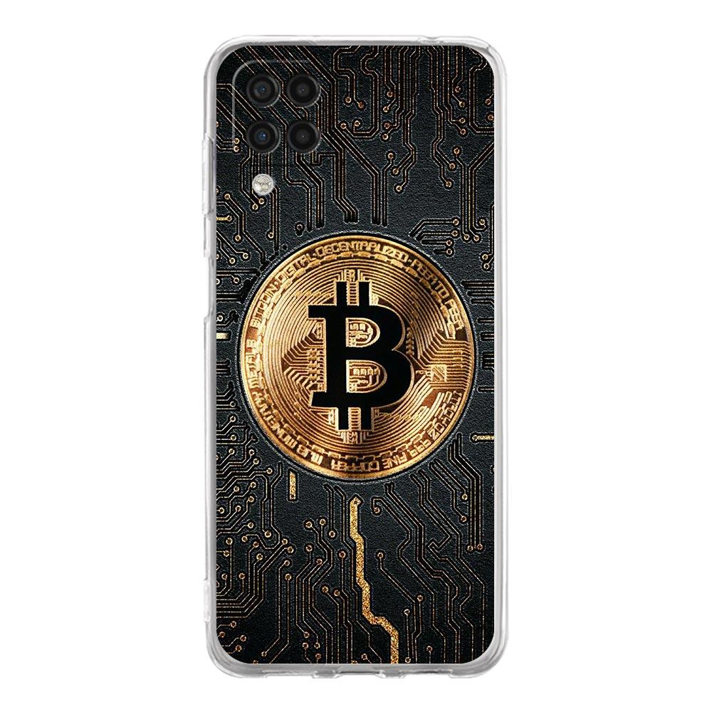 

Phone Case for Samsung Galaxy A17 A13 A15 A25 A35 A51 A55 A71 A21S A11 A31 A41 A23 A53 A73 5G A03S A05s Cover Luxury Bitcoin B Samsung A17 5G