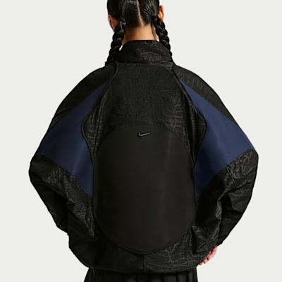 Nike Jackets Women's Black/Blue Stand Collar Moderate Other