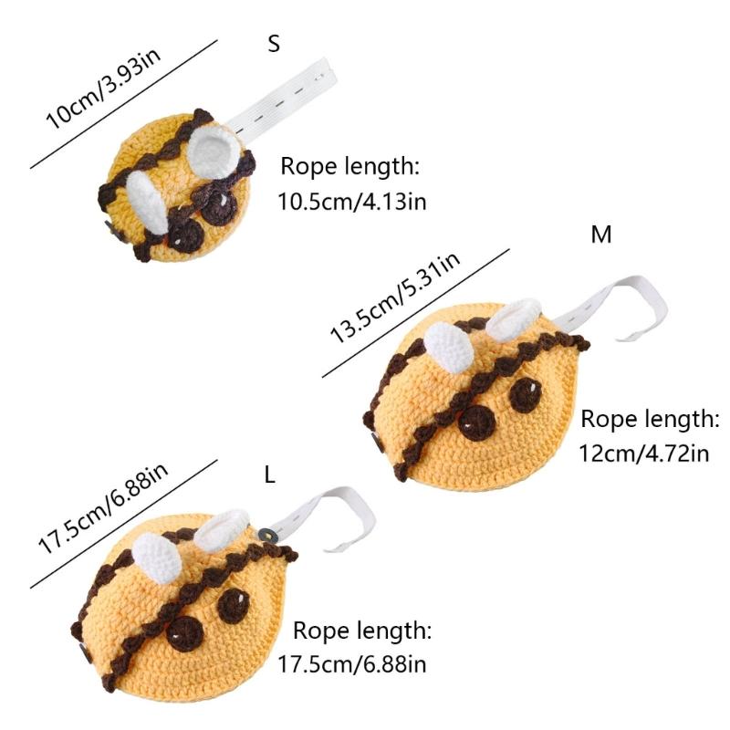 Warm Knitted Turtles Sweater Outfit For Small Reptiles Soft Breathable Party Costume Handmade Apparel for Pet Tortoise