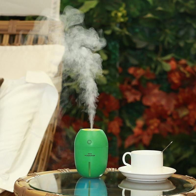 Lemon creatieve ultrasone luchtbevochtiger essentiële olie diffuser aroma met licht aromatherapie elektrische geurverspreider mist maker