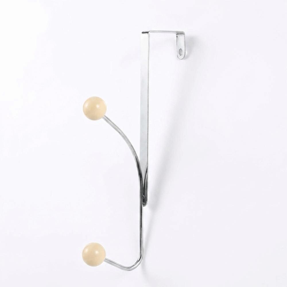 Space-Saving Door Rear Hook Multifunctional Easy Installation Wall-Mounted Hook Elegant Portable Coat Rack Living Room