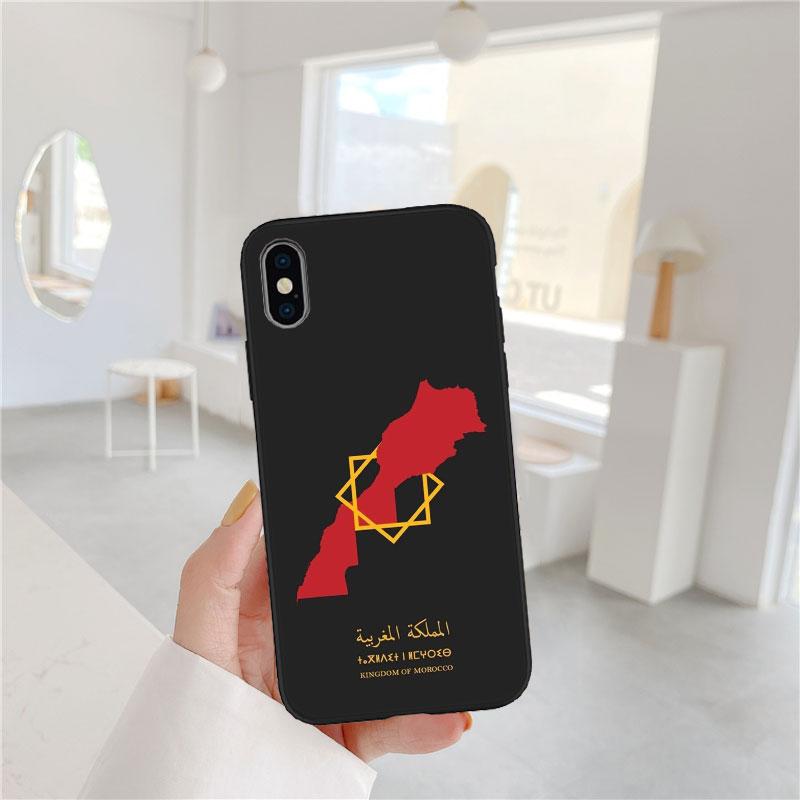 Morocco Flag Phone Case for Samsung Galaxy A01 A02 A02S A03 Core A03S A05 A05S A06 A10 A10S A16 A20 A20S A35 S10 Lite S10+ S10e