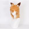 Anime Sewayaki Kitsune no Senko-san Senko Perücken Cosplay Kostüm Halloween party Lolita Gradienten Kurze haar Perücke Mit Ohren