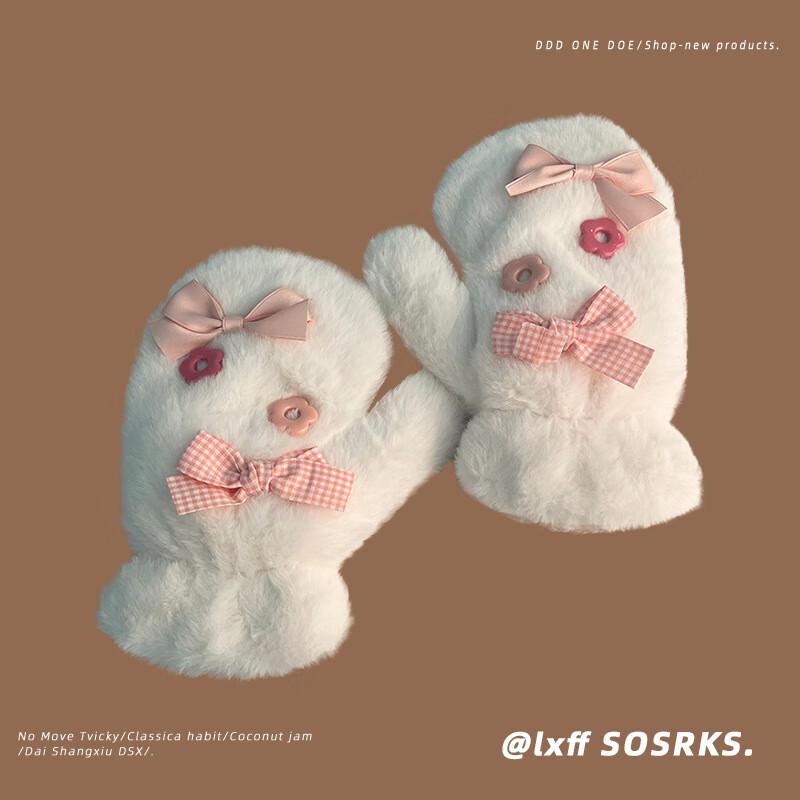 Women's Thick Plush Winter Gloves