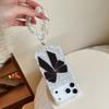 Temperament White Lace Bow for iPhone16Promax Apple 17 Mobile Phone Case 14/15 All-inclusive IMD