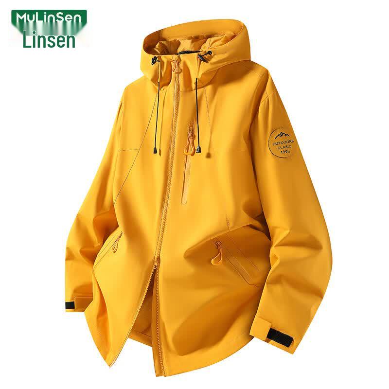 MULINSEN Women's Outdoor Hooded Windproof Waterproof Jacket