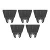5 Pcs Oscillating Multitool Blade 65mm Multi Purpose Quick Release Tool Saw Blade for Wood Plastic