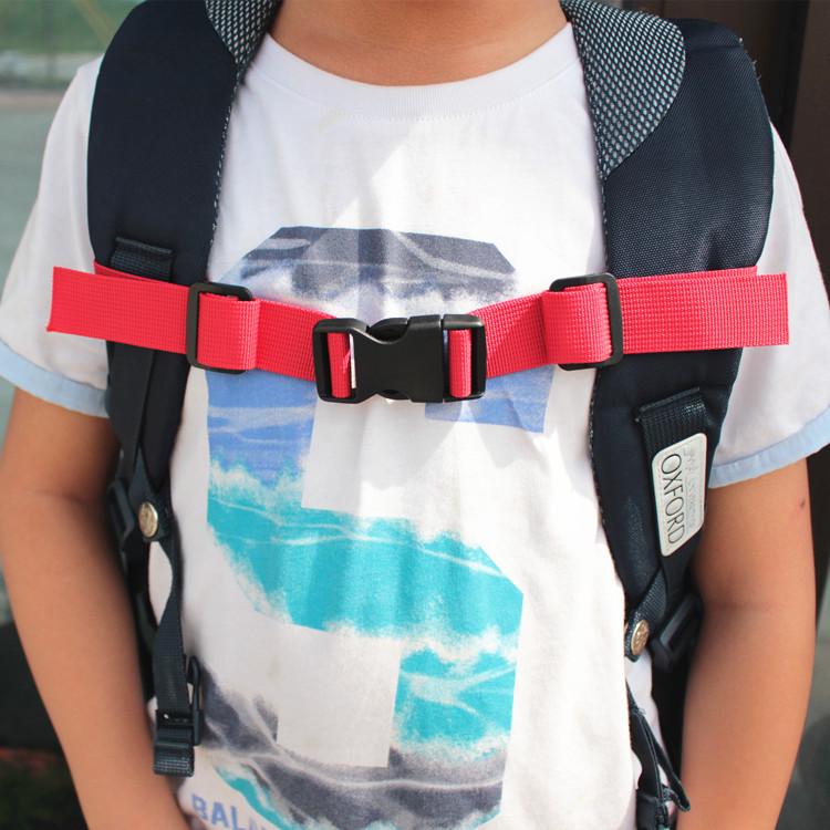 Kinder Anti-Rutsch Schultergurt Schnalle für Schulrucksack