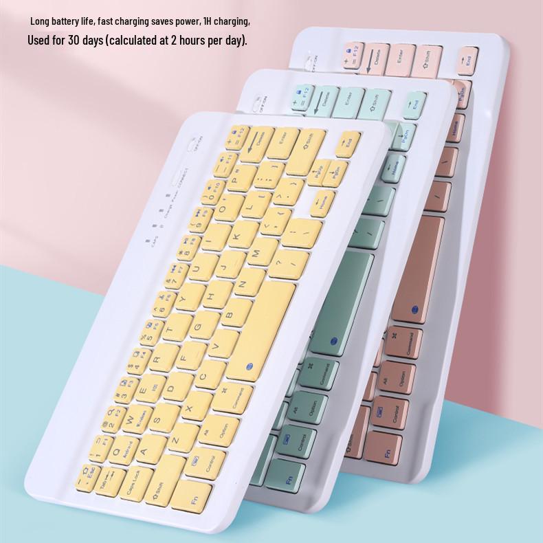 Universal Wireless Bluetooth Keyboard and Mouse for iPads, Tablets, Android, Apple, and Mobile Devices