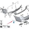 Black Rear Bumper Trim (Left & Right) for BMW 7 Series G11/G12