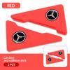 4Pcs Car Door Anti-Collision Stick Silicone Protection Covers For Mercedes Benz C180 C300 W124 W176 W177 C200 C260 GLC CLE CLA FE1