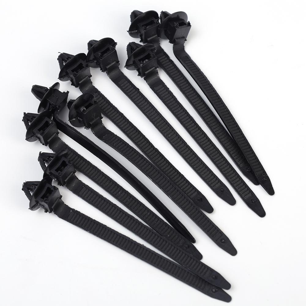 

Car Nylon Cable Tie Wrap Universal Auto Harness Organizer Wire Cable Fixed Fasteners Clips Reusable Plug-in Adjustable Buckle