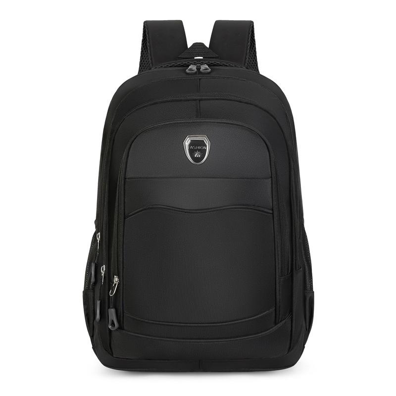 Large Capacity Leisure Travel Backpack Men's College Student Schoolbag Simple Computer Bag Business Fashion Bag