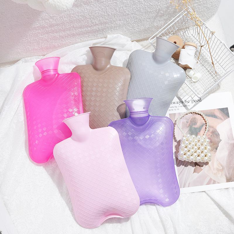 Cute Plush Hot Water Bottle: Small Size Belly and Hand Warmer for Female Students