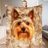 West Highland Terrier Terrier Fleece Blanket Cute Westies Dog Throw Blanket Super Soft Warm Flannel Blanket for Couch Bed Decor