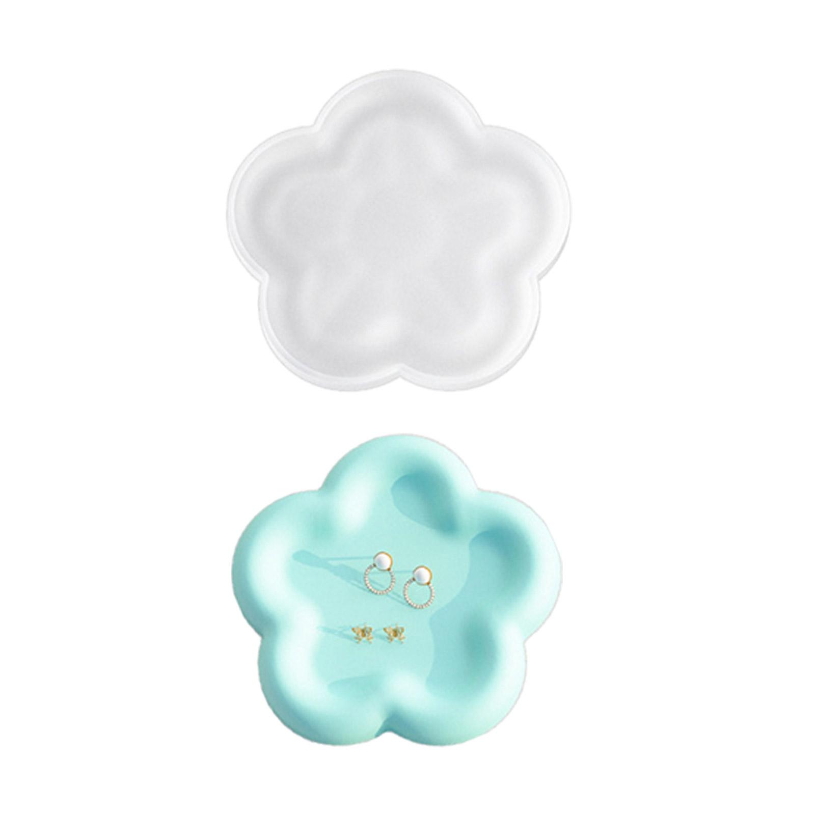 

Геометрическая форма для подноса из смолы, форма для подставки в форме цветка и сердца, форма для украшения, тарелка, форма для литья из эпоксидной смолы, силиконовая форма для декора 1