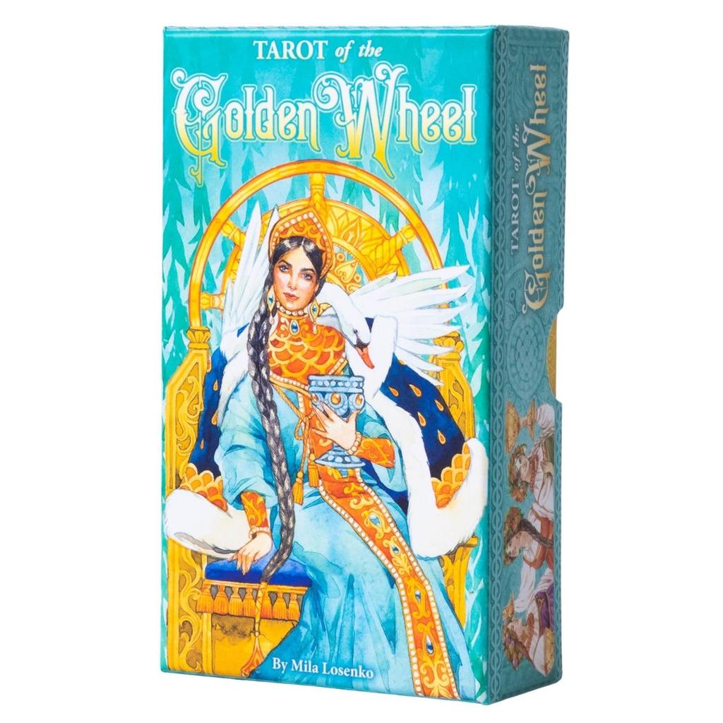 Tarot of the Golden Wheel Tarot Card Set with Japanese Authentic I.I.J 78-Card Instructions,