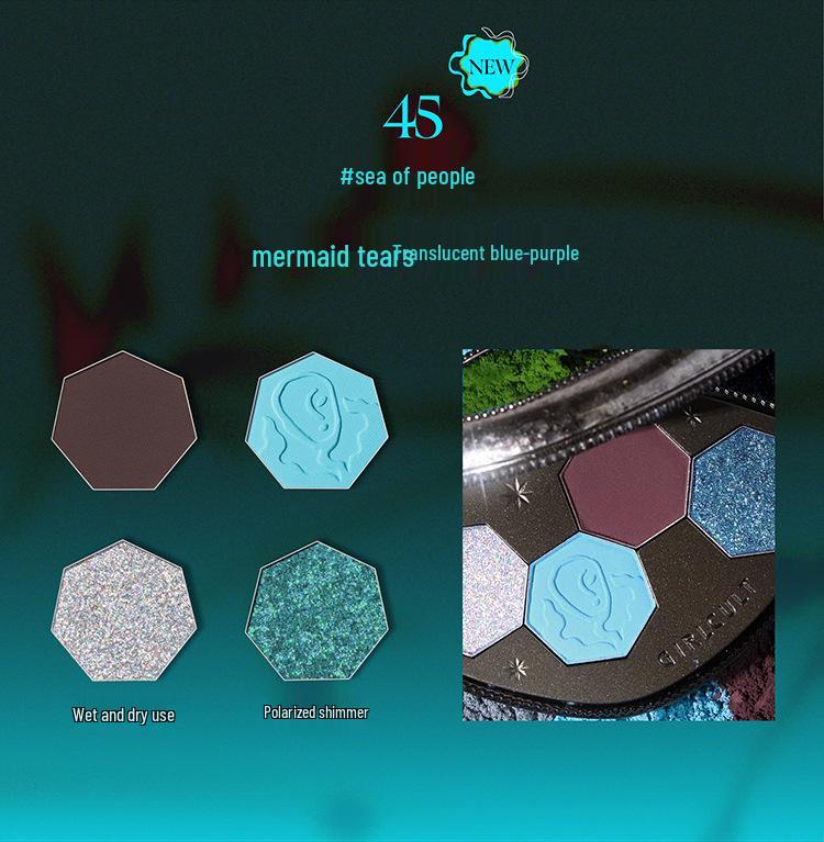 Girlcult Gouqi Matte Chameleon Eyeshadow Palette: Four Great Inventions Edition